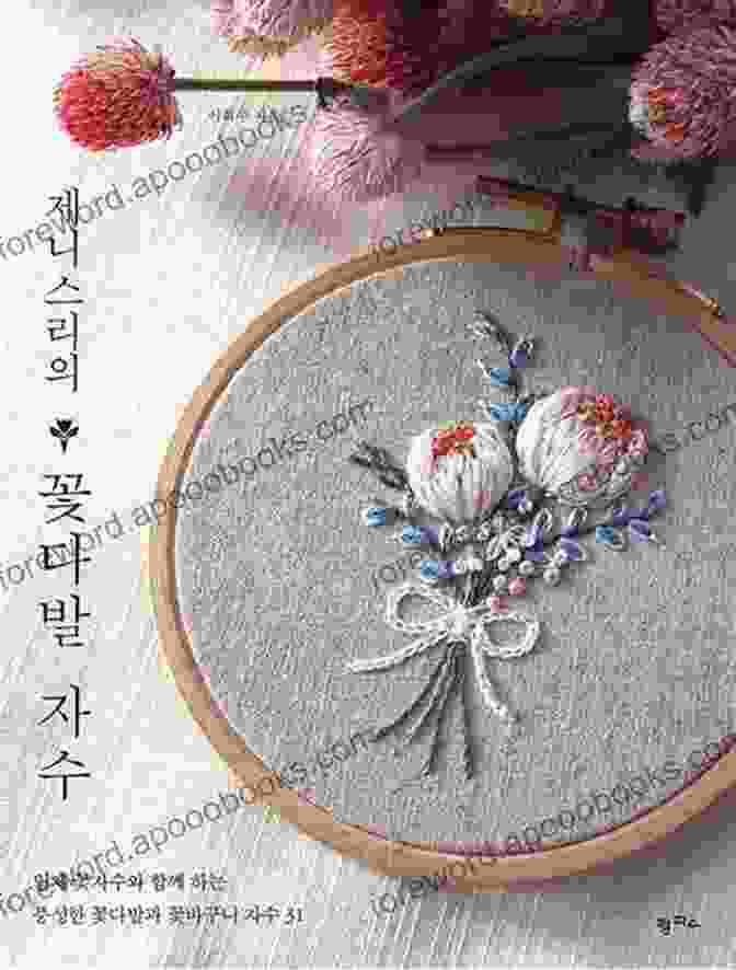 A Beautiful Stumpwork Embroidery Depicting A Floral Bouquet Beginner S Guide To Stumpwork (Search Press Classics)