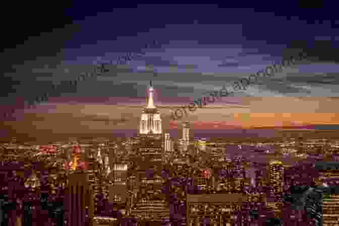 A Breathtaking Panoramic View Of The New York City Skyline At Dusk, Capturing The Iconic Skyscrapers And The Vibrant Cityscape Below. Old New York: Tales Of The Big Apple: False Dawn The Old Maid The Spark New Year S Day