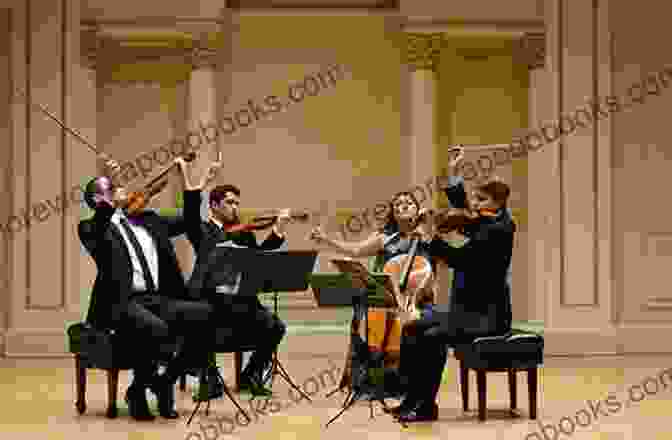 A Classical Quartet Performing On Stage Classical Quartets For All: For B Flat Clarinet Or Bass Clarinet From The Baroque To The 20th Century (Classical Instrumental Ensembles For All)