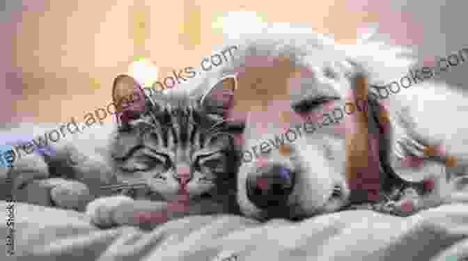 A Close Up Of A Dog And Cat Cuddling, Symbolizing The Special Bond Between Pets And Their Owners Dogs And Cats Name Book: Meaningful Names For Dogs And Cats Of All Species