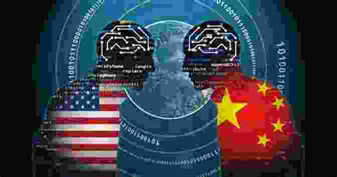 A Depiction Of The US China Tech War In The Form Of A Futuristic Battlefield With Digital Elements. Techno Geopolitics: US China Tech War And The Practice Of Digital Statecraft (International Politics In The Age Of Disruption)