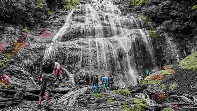 A Group Of Hikers Admiring A Cascading Waterfall On A Hiking Trail In Southern Ontario Hiking In Southern Ontario McKenna Johnsen