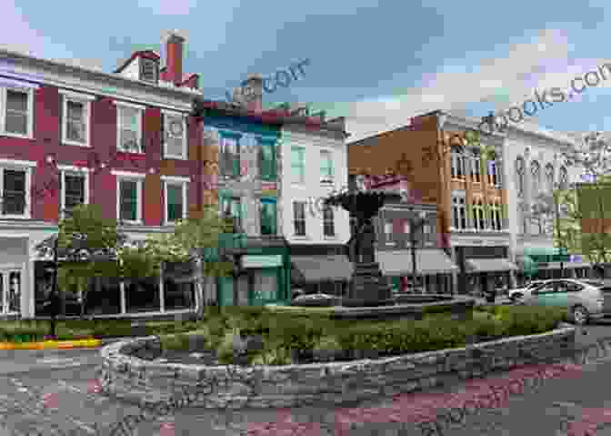 A Group Of People Standing On A Street In Maysville, Kentucky, In The Early 20th Century. Street Photography Of Maysville Kentucky