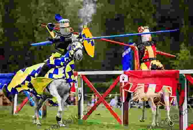 A Knight Jousting In A Tournament The Image Of Aristocracy: In Britain 1000 1300