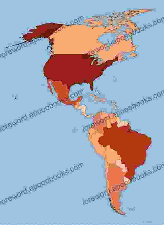 A Map Of The Americas With Arrows Indicating The Interconnectedness Of Nations And Diasporas Theorizing Race In The Americas: Douglass Sarmiento Du Bois And Vasconcelos