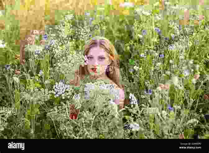 A Serene Scene Of A Young Woman Nestled Amidst A Field Of Wildflowers, Her Gaze Lost In Contemplation, Surrounded By The Ethereal Glow Of Nature's Embrace Blink: A Poetic Novella Kalen Dion