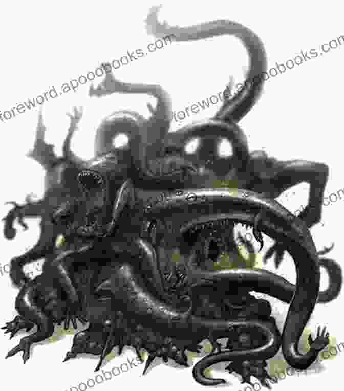 A Shoggoth, An Amorphous Mass Of Protoplasm, Looms In The Darkness, Its Grotesque Appendages Reaching Out Into The Void Howard Lovecraft Undersea Kingdom: Preview