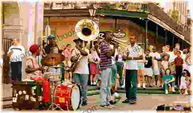 A Vibrant Street Scene In New Orleans Featuring Live Jazz Music A Bourbon Street Lullaby: Poetry About New Orleans