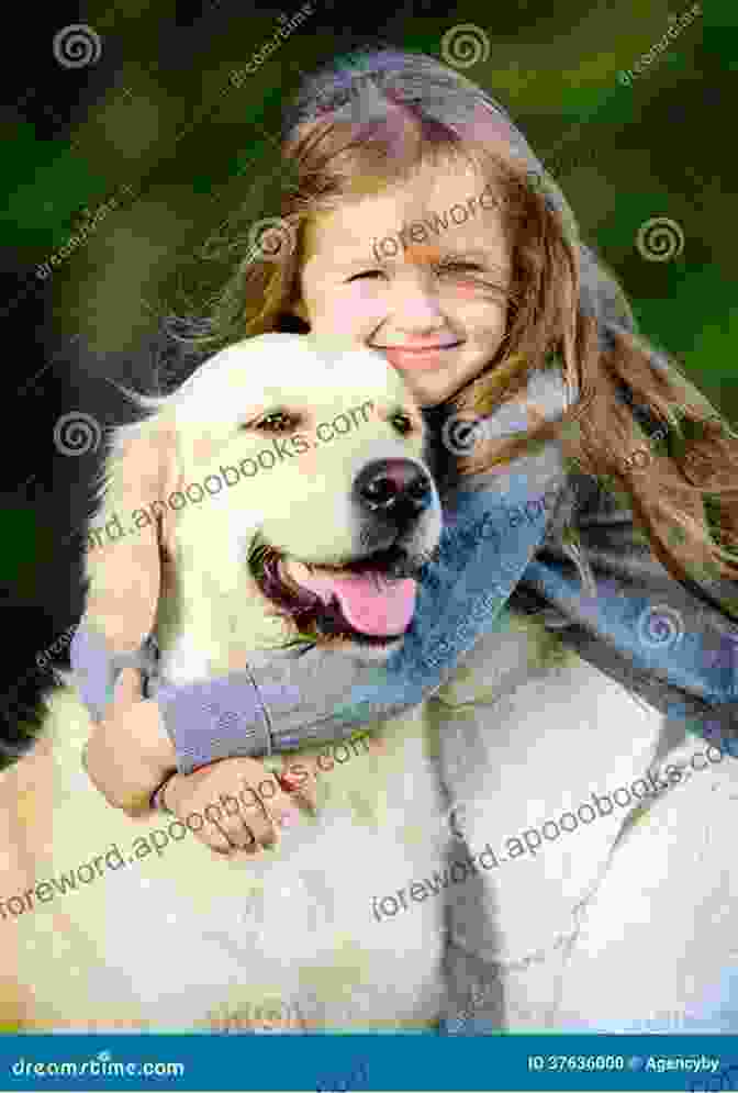 A Young Girl Lovingly Embraces Her Golden Retriever, Her Eyes Reflecting The Deep Bond They Share. The Psychology Of The Human Animal Bond: A Resource For Clinicians And Researchers