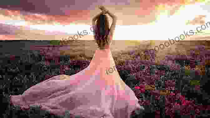 A Young Woman, Blessings Georgia, Standing In A Field Of Flowers, Looking Towards The Horizon With Hope In Her Eyes Come Back To Me (Blessings Georgia 6)