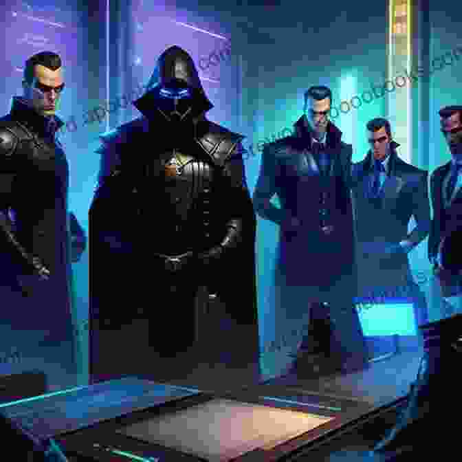 Agents Of The Shadow Syndicate, Clad In Sleek Black Suits And Glowing Red Eyes Breakaway: A Renegades Novel (The Renegades 11)