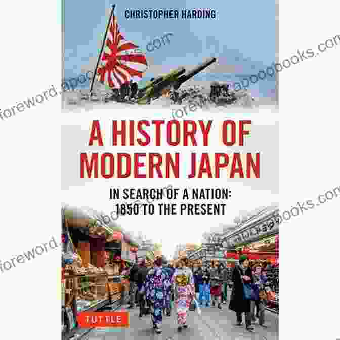 Ancient Japan And Modern History Of Japan Easy History Book Cover Featuring A Traditional Japanese Painting And A Modern Skyscraper Japanese History 2 In 1: Ancient Japan And Modern History Of Japan (Easy History)