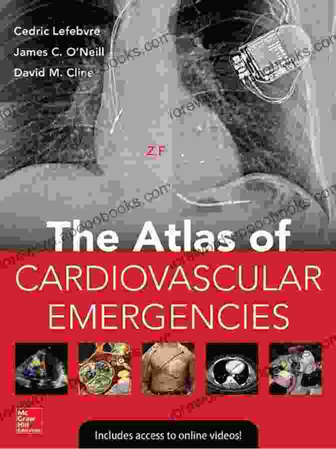 Atlas Of Cardiovascular Emergencies Book Cover Featuring A Heart Diagram And Medical Equipment Atlas Of Cardiovascular Emergencies Hans A Adhemar