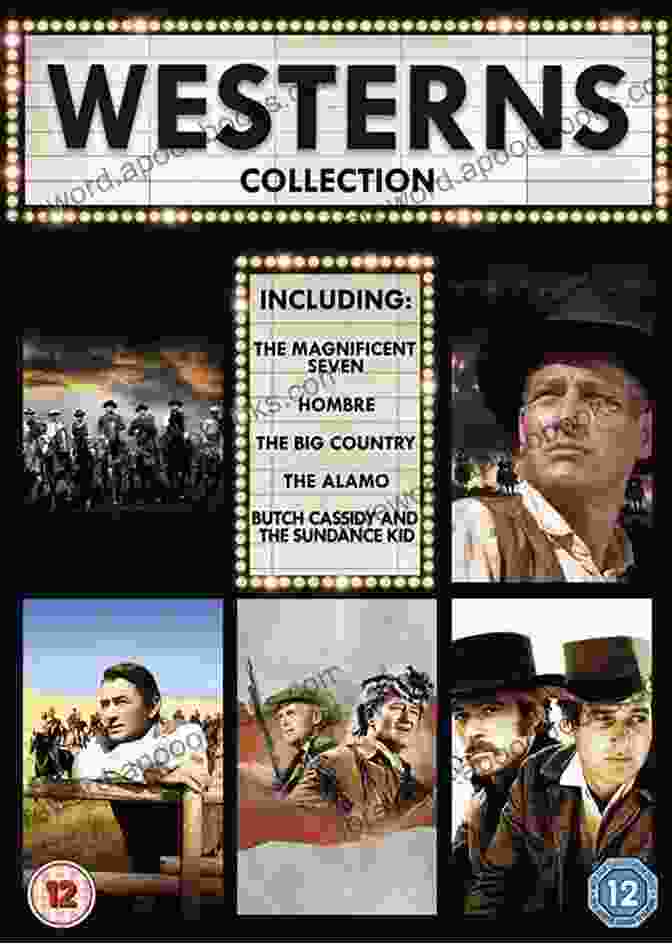 Collection Of Classic Westerns Box Set, Featuring Iconic Western Characters, Rugged Landscapes, And Gripping Storylines. A Collection Of Classic Westerns: 5 Box Set