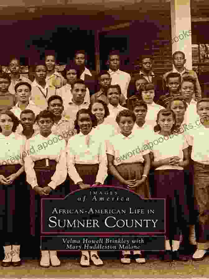 Cover Of 'African American Life In Sumner County' Book Featuring A Photograph Of A Group Of African American People Gathered Outside A Church African American Life In Sumner County (Images Of America (Arcadia Publishing))