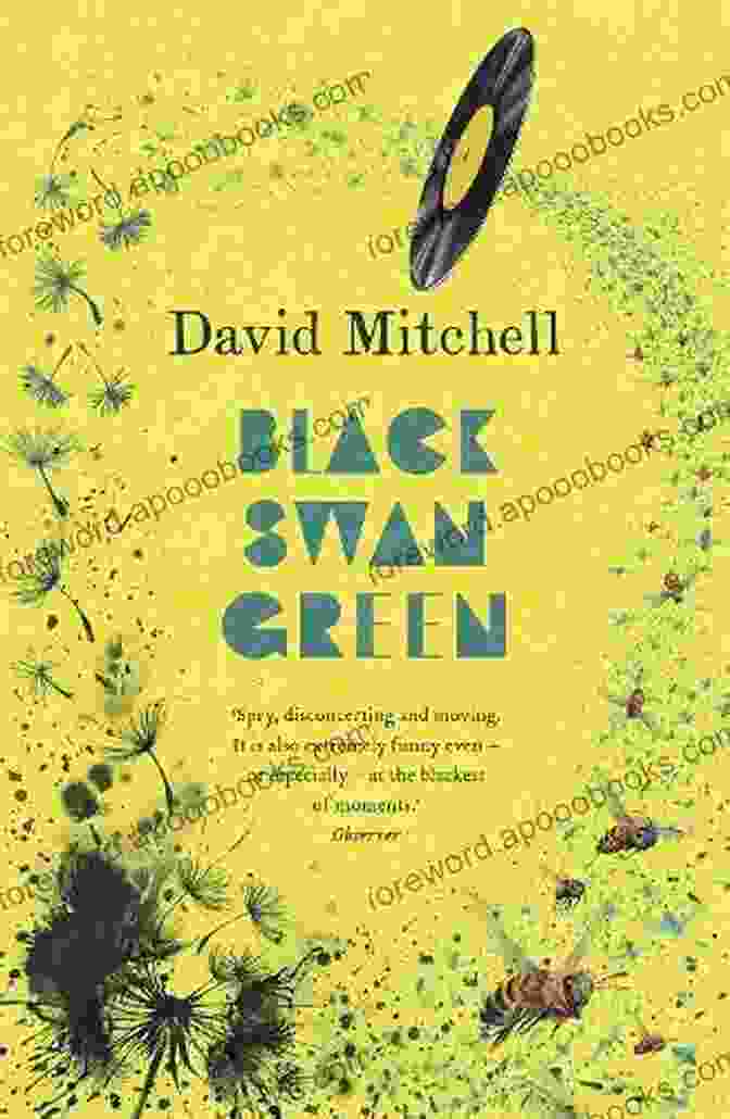 Cover Of The Novel Black Swan Green By David Mitchell, Depicting A Serene Green Landscape With A Solitary Figure In The Foreground. Black Swan Green: A Novel