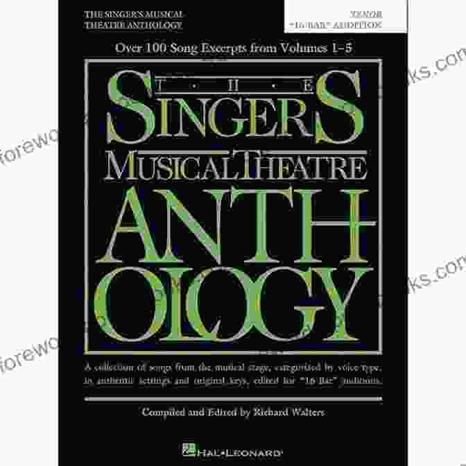 Cover Of 'The Singer Musical Theatre Anthology 16 Bar Audition' The Singer S Musical Theatre Anthology 16 Bar Audition: Tenor Edition (Singer S Musical Theatre Anthology (Songbooks))