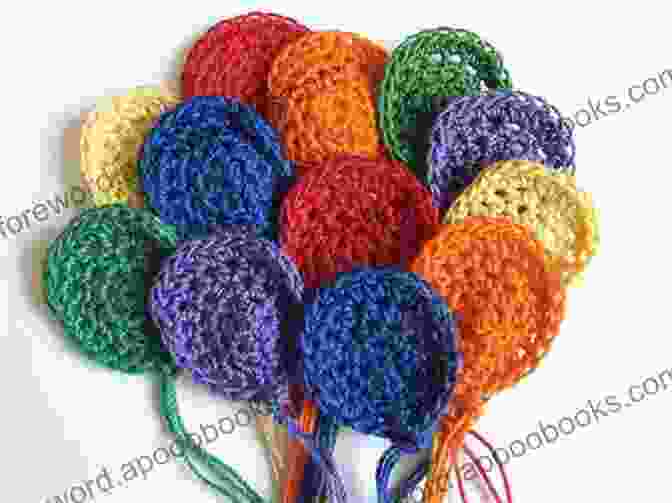 Crochet Balloon Appliqué In Yellow Balloon Pattern Crochet Appilque By HomeArtist Designs