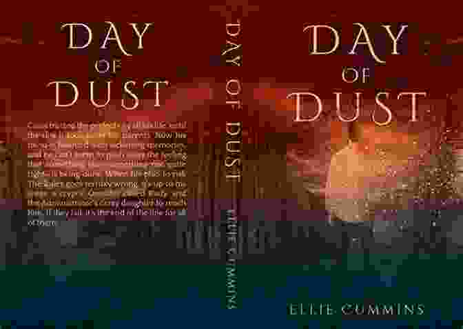 Day Of Dust Book Cover Featuring A Lone Figure In A Desolate Wasteland Day Of Dust Ellie Cummins