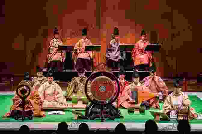 Gagaku Musicians Playing Traditional Instruments An Invitation To Kagura: Hidden Gem Of The Traditional Japanese Performing Arts