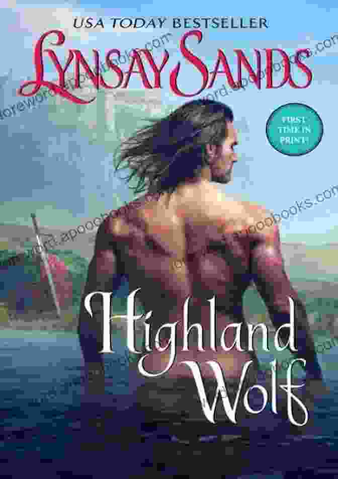 Highland Wolf Highland Brides Book Cover Featuring A Fierce Warrior And A Strong Willed Woman Embracing Passionately Against A Backdrop Of The Scottish Highlands Highland Wolf: Highland Brides Lynsay Sands