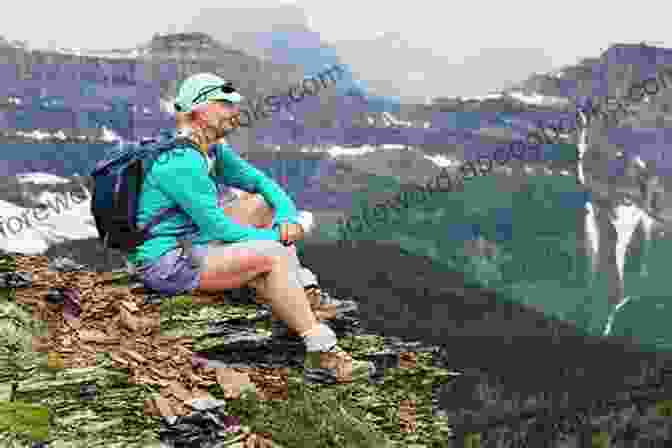 Hiker Sitting On A Rock, Looking Out At A Peaceful Pond, Reflecting The Surrounding Trees And Mountains Blue Ridge Parkway: Buck Creek Gap (Let S Go Hiking 1)