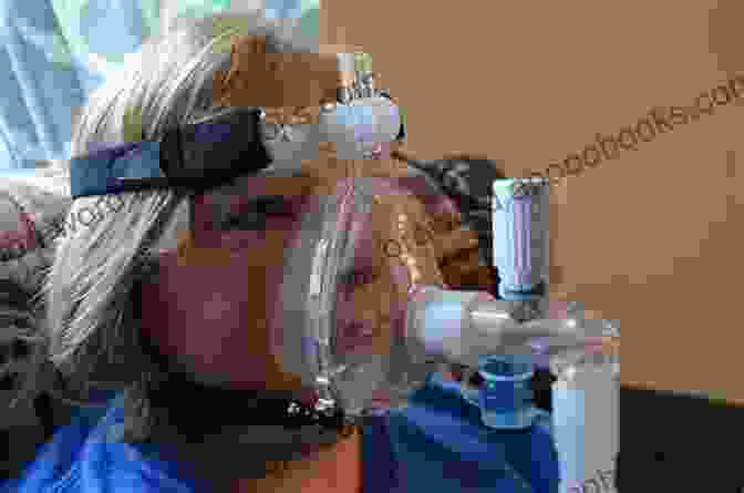 Image Of A Patient Receiving Non Invasive Ventilation Via A Nasal Mask Artificial Ventilation: A Basic Clinical Guide