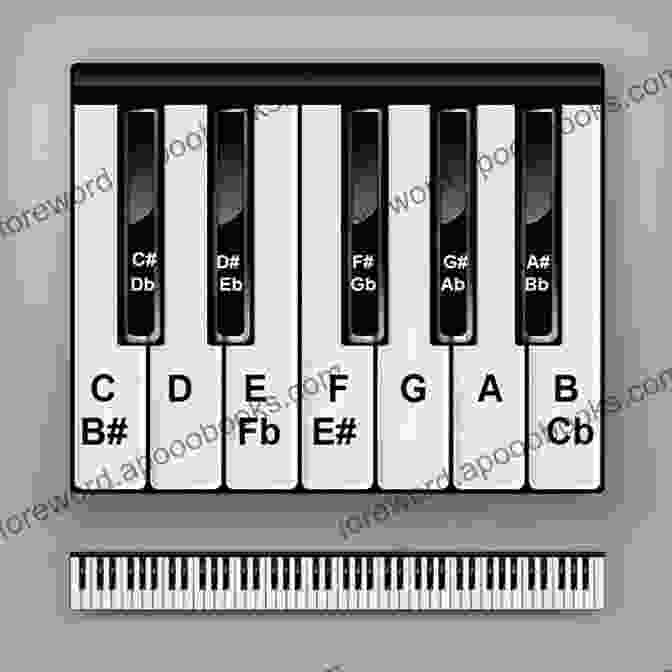 Image Of A Piano Keyboard With Scales Highlighted Scales And Chords Are Fun / 1 (Hirschberg Fun Series)