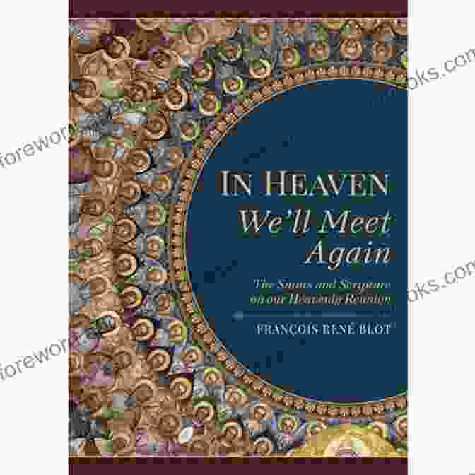 In Heaven We'll Meet Again Book Cover, Featuring A Serene Sky With Clouds And A Delicate Flower In Heaven We Ll Meet Again