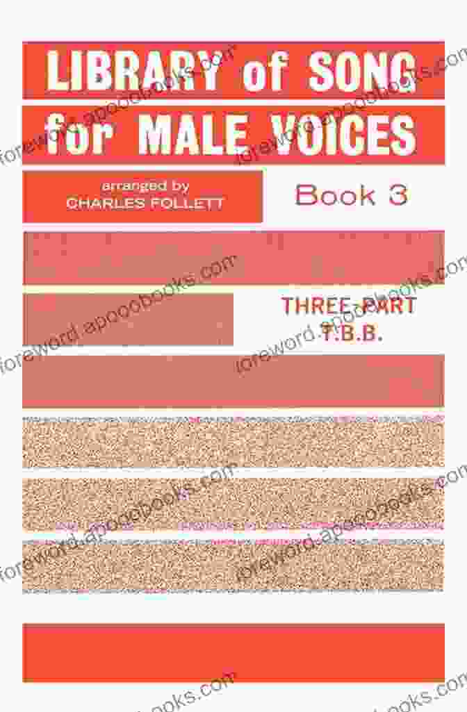 Library Of Songs For Male Voices III Book Cover Library Of Songs For Male Voices III: 3 Part (TBB) (Choir)