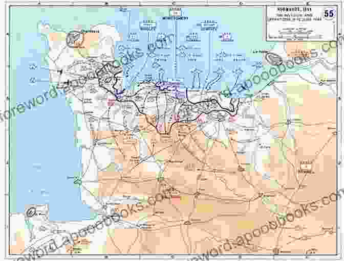 Map Of The Normandy Landings The D Day Assault: A 70th Anniversary Guide To The Normandy Landings (Battlefield Guides Online)