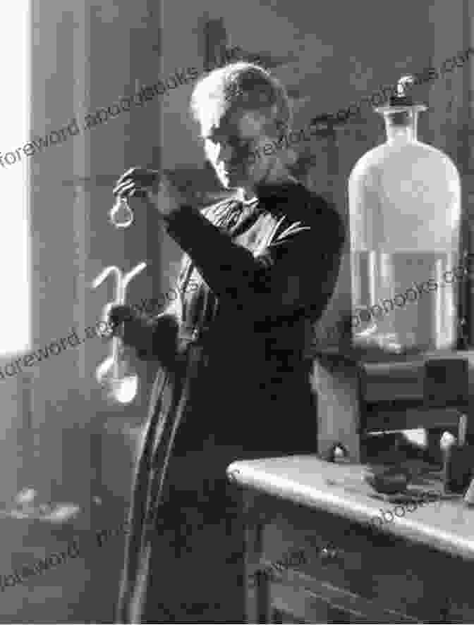 Marie Curie, The Renowned Physicist And Chemist, Conducting Experiments In Her Laboratory. Women Who Don T Wait In Line: Break The Mold Lead The Way