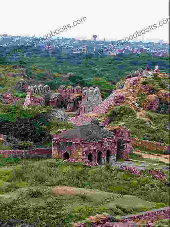 Massive Stone Walls Of Tughlaqabad Fort Tughlaqabad Fort: Discover India Photojournals (Monuments Of Delhi 4)