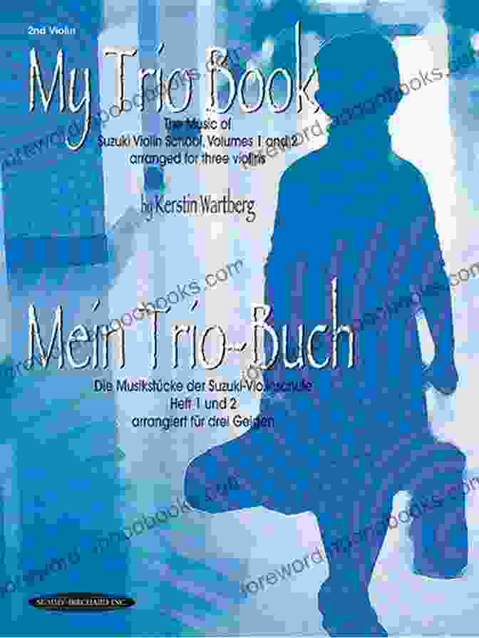 My Trio Mein Trio Buch Suzuki Violin Volumes Arranged For Three Violins Book Cover My Trio (Mein Trio Buch) (Suzuki Violin Volumes 1 2 Arranged For Three Violins): Violin 2 Part