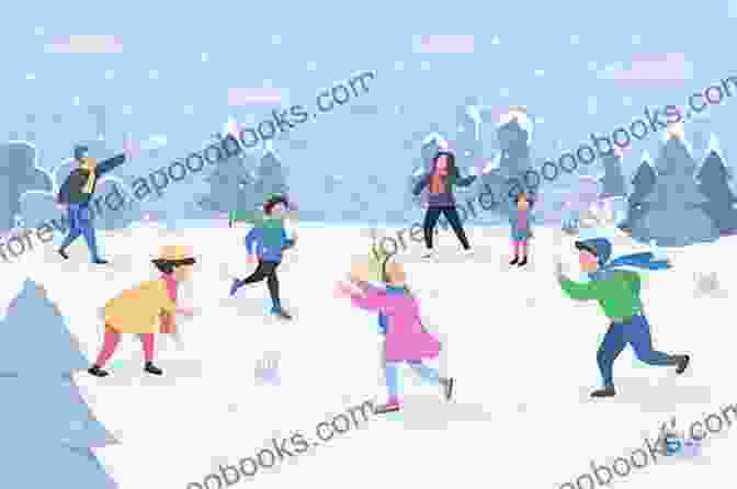 Nana And Luke Having A Playful Snowball Fight. Trail Of Frozen Tears: Adventures With Nana