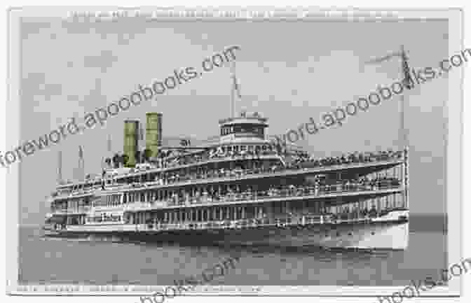 Passengers Gather In The Opulent Grand Salon Of A Hudson River Steamboat, Enjoying Refreshments And Engaging In Lively Conversation. (Image Courtesy Of The New York State Museum) Old Steamboat Days On The Hudson River