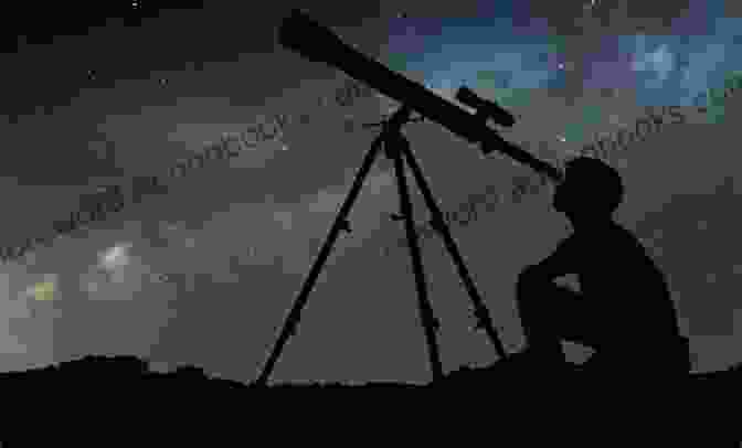 Person Looking Through A Telescope At The Night Sky Astronomy For Kids: How To Explore Outer Space With Binoculars A Telescope Or Just Your Eyes