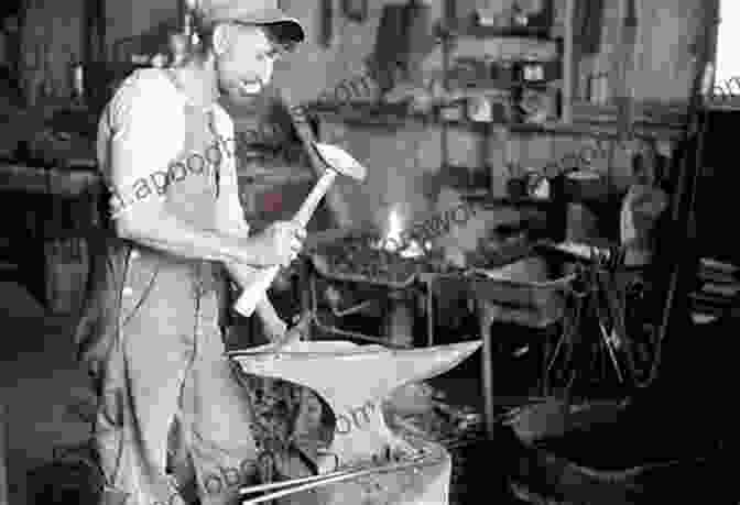 Photograph Of An African American Blacksmith Working At His Forge African American Life In Sumner County (Images Of America (Arcadia Publishing))