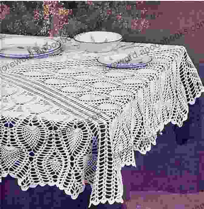 Pineapple Square 742 Tablecloth Vintage Crochet Pattern Pineapple Square S 742 Tablecloth Vintage Crochet Pattern EBook