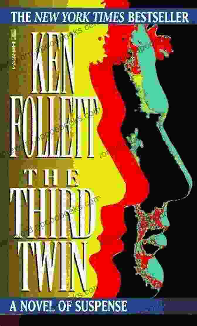 Third Twin Novel Of Suspense Book Cover Featuring A Reflective Image Of Twins With A Shadowy Figure In The Background Third Twin: A Novel Of Suspense