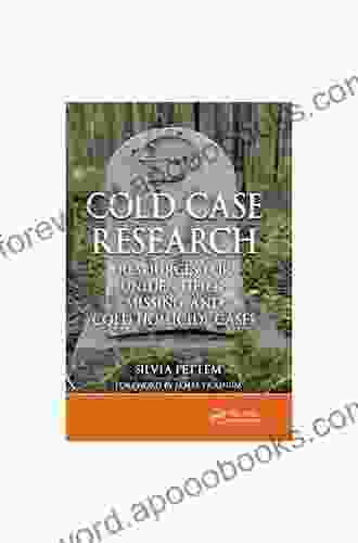 Cold Case Research Resources For Unidentified Missing And Cold Homicide Cases