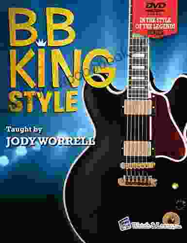 B B King Style Guitar with Video Audio Access