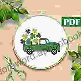 St Patricks Truck Cross Stitch Pattern PDF